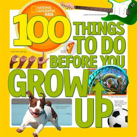 100 Things To Do Before You Grow Up Schoolstoreng Limited