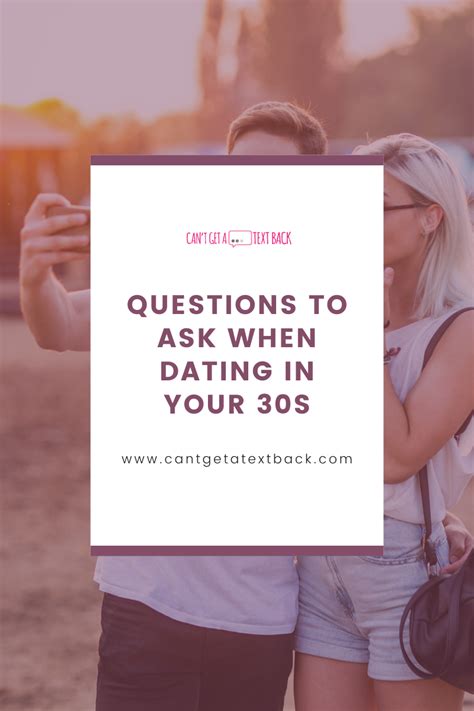 Questions To Ask When Dating In Your 30s — Kristina Persson