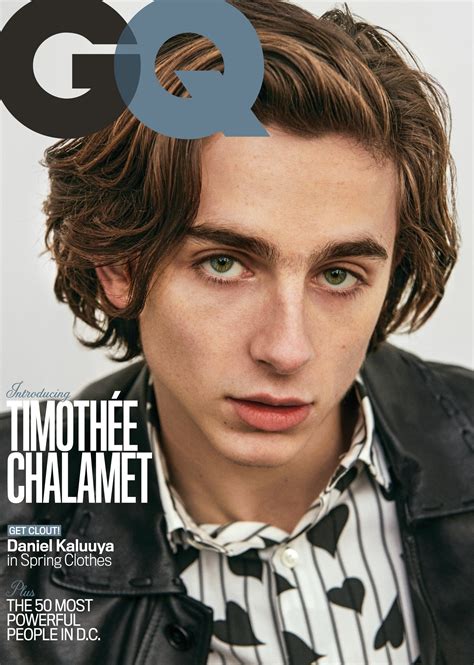 Timothée hal chalamet (born december 27, 1995) is an american actor. Timothée Chalamet Is GQ's March 2018 Cover | GQ