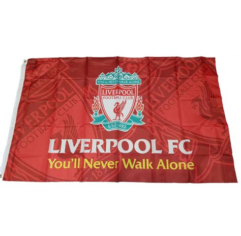 Official Liverpool YNWA Flag (2 sizes available) - 12th Man Footy