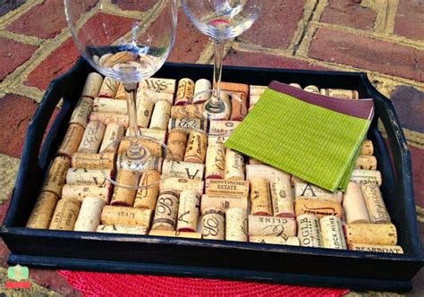 How To Make A Diy Wine Cork Tray Easy Tutorial