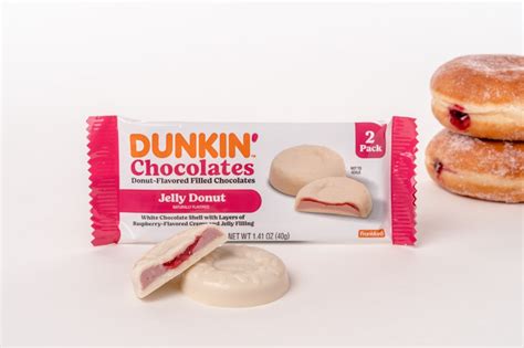 Dunkins Irresistible Jelly Donut Flavor Hits The Candy Aisle New