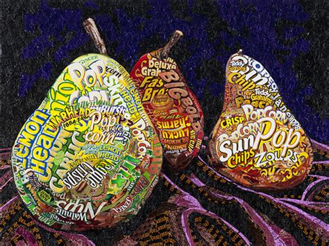 Still Life With Pears Mixed Media By Laura Benjamin
