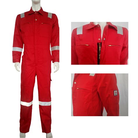 Factory Wholesale 100 Cotton Flame Retardant Coverall Workwear Fr