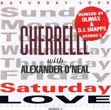 cherrelle with alexander o neal saturday love vinyl records lp cd on cdandlp