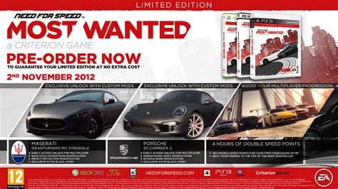 Buy Need For Speed Most Wanted Limited Edition On Xbox 360 Free Uk