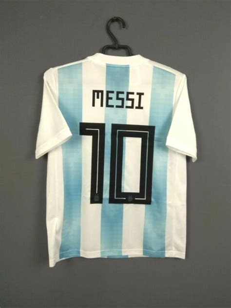 Messi Argentina Jersey Youth 13 14 Years 2018 Shirt Soccer Adidas