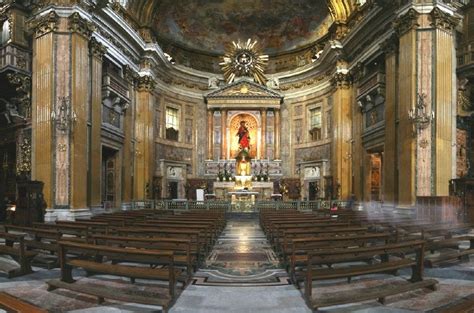 Panoramic Images Of The World Il Gesù Principal Jesuit Church Rome