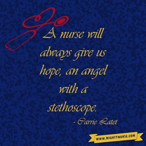 Angel Nurse Quotes Quotesgram