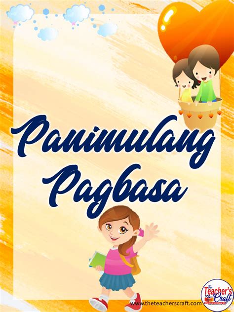 New Panimulang Pagbasa For Beginners The Teachers Craft