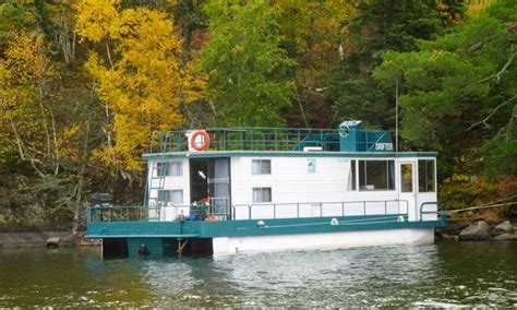 Two Cabin Houseboat For 8 People Available In Nestor Falls Canada
