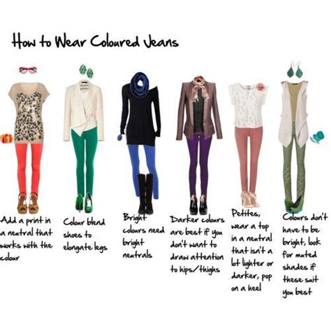 styletip10 colored jeans fashion how to wear