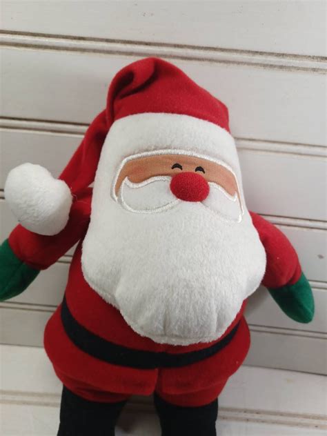 Big Santa Claus Figure Christmas Electric Santa Plush Toys Clause