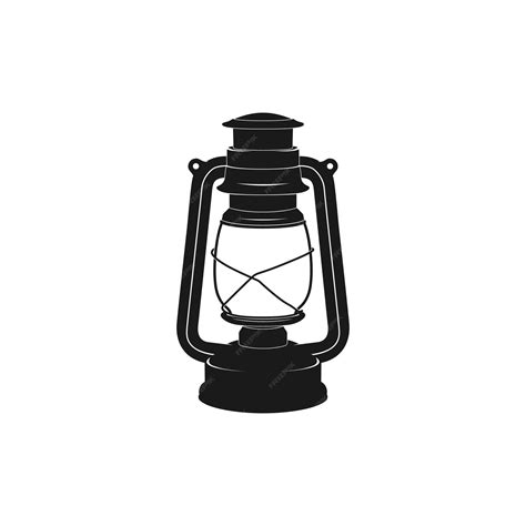 Premium Vector Traditional Vintage Lantern Lamp Illustration Vector