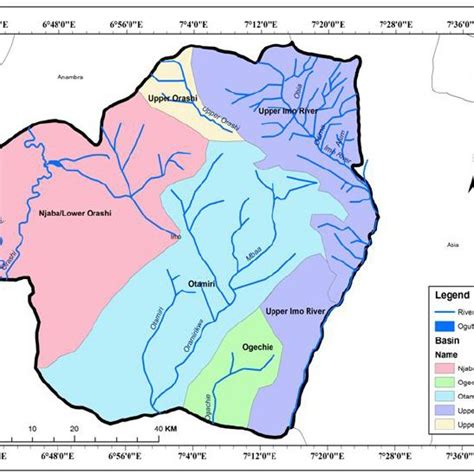 Pdf Drainage Morphology Of Imo Basin In The Anambra Imo River Basin
