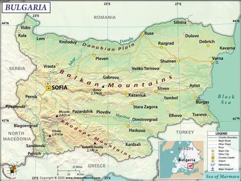 What Are The Key Facts Of Bulgaria North Macedonia Geography