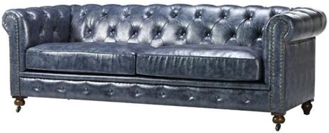 Get 5% in rewards with club o! I want this blue leather couch! Gordon Tufted Sofa - Sofas ...