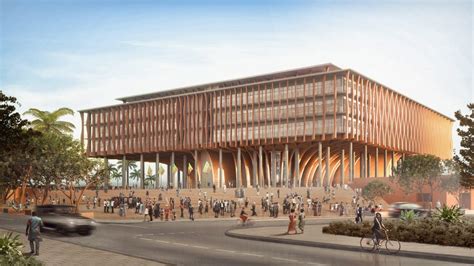 Kéré Architecture Models Benin Parliament On African Palaver Tree