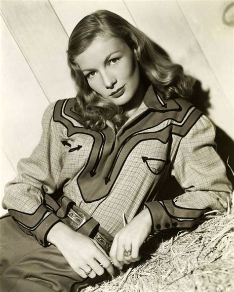 Veronica Lake In A Publicity Shot For Ramrod 1947 Veronica Lake