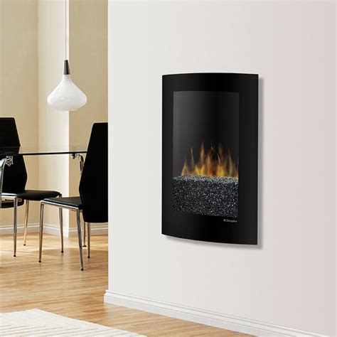 Our inset electric fires can fit easily into most standard fireplace openings or surrounds, offering fully assembled, high quality surround, back panel and hearth, designed for use with dimplex. Dimplex Convex Black Wall Mount Electric Fireplace - VCX1525