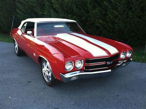 Find New 1970 Chevelle Ss Convertible Resto Mod In Chattanooga