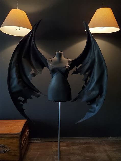 Costume Bat Wings Costume Wings Halloween Costume Vampire Etsy