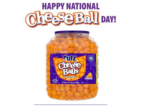 Time To Celebrate Its National Cheeseball Day