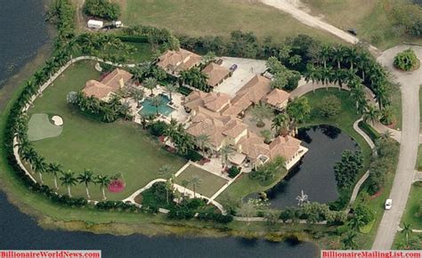 Billionaire Miami Mansions From Above An Aerial View Miami Mansions