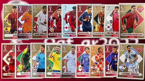 Coleccion Completa De Los Extra Stickers De Panini Del Mundial De La FIFA Qatar YouTube