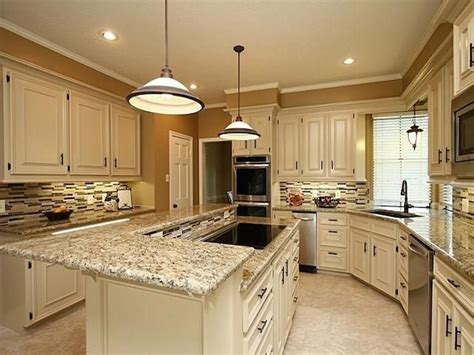 When it comes to the best paint for kitchen cabinets, the harder the finish, the better the paint. Santa Cecilia Granite White Cabinets Backsplash Ideas. Inspiration for kitchen remodeling ...