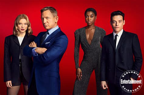 Casting James Bond No Time To Die - Daniel Craig, Rami Malek, cast of James Bond's No Time to Die post for