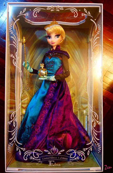 Frozen Queen Elsa Coronation Day Disney Store Limited Edition Disney Barbie Dolls Disney
