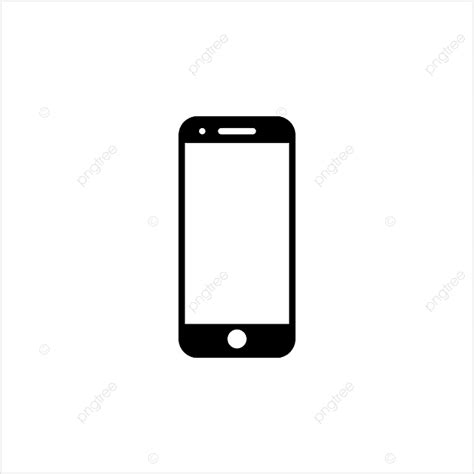 Smartphones Silhouette Transparent Background Smart Phone Icon