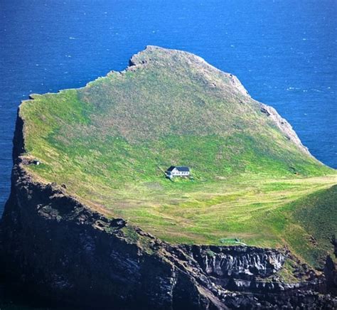 Ellidaey Island And Its Mysteriously Secluded House