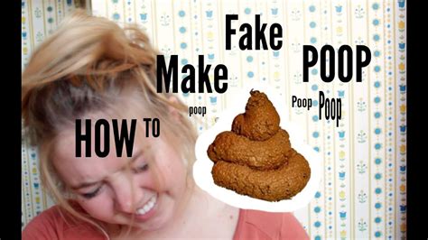 How To Make Fake Poop Youtube