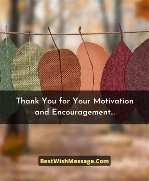 33 Ways To Say Thank You For Your Encouragement And Motivation
