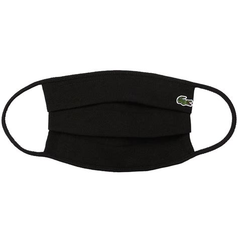Dominic thiem maske von colacatlee redbubble. Lacoste Adult Single Pack Face Mask Black