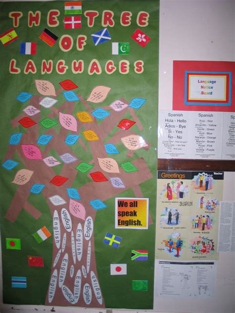Each Bilingual Student In The School Wrote Their Name And Languages