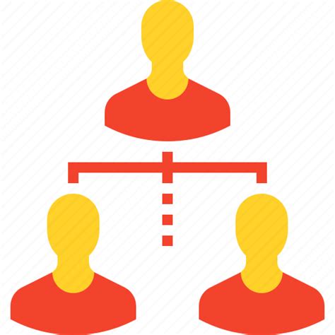 Group Hierarchy Management Organization People Structure Team Icon