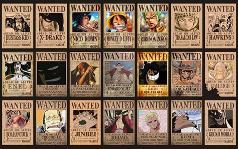 Poster daftar buronan one piece. Download Poster Buronan One Piece Hd * Ide Poster Keren