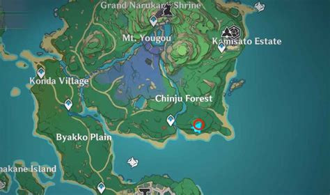Genshin Impact – Emplacements du sanctuaire Inazuma des profondeurs