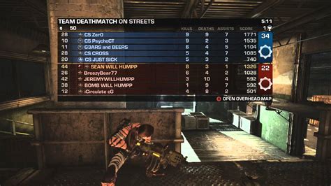 Gears Of War Judgement Ranked Tdm Full 5s How To Play Competitively