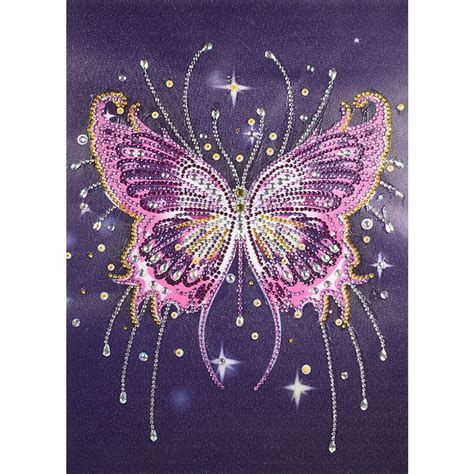 Butterfly Special Shaped Diamond Painting 3040cm