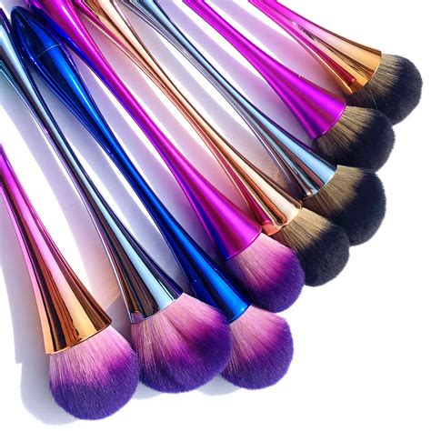 High Quality 12 Colour Face Makeup Brushes Powder Foundation Blush Make Up Brush Beauty
