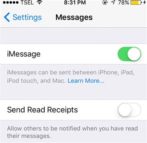 On your husband's iphone, go into settings > messages and toggle imessage on, then off again. How To Fix An IPhone That Is Not Sending Pictures | Technobezz