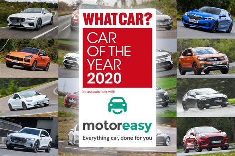 What Car Car Of The Year Award 2020 Contenders Revealed Autocar