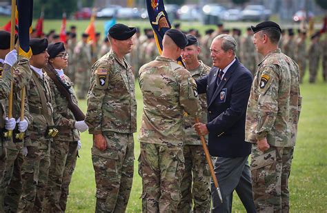 101st Airborne Divisions 3rd Brigade Combat Team Holds Change Of