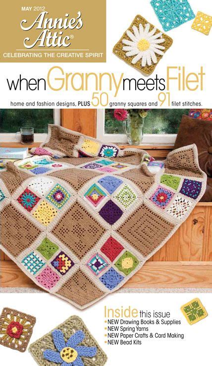 Pattern From Annies Attic Crochet Quilt Afghan Crochet Patterns