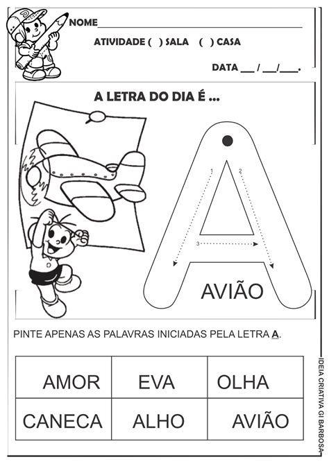 Pin De Ellen Em Escola Atividades Atividades Letra E Letra A