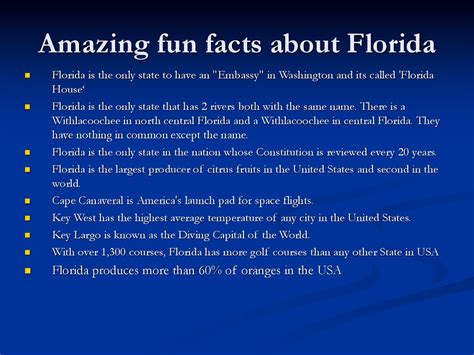 State Of Florida презентация онлайн